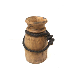 Wazon z drewna egzotycznego Dzban 22x12cm